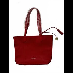 Shiseido Red Tote Bag - Stylish & Versatile